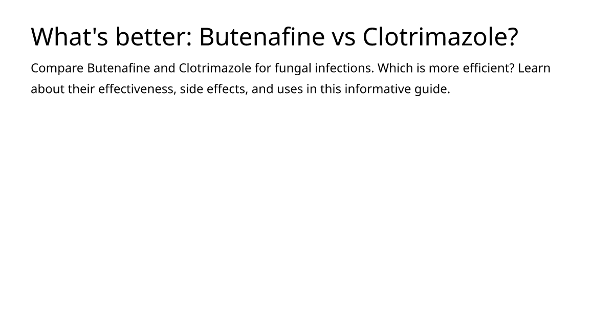 Mix Match Antifungals Clotrimazole Butenafine Risks - q5ue2o7