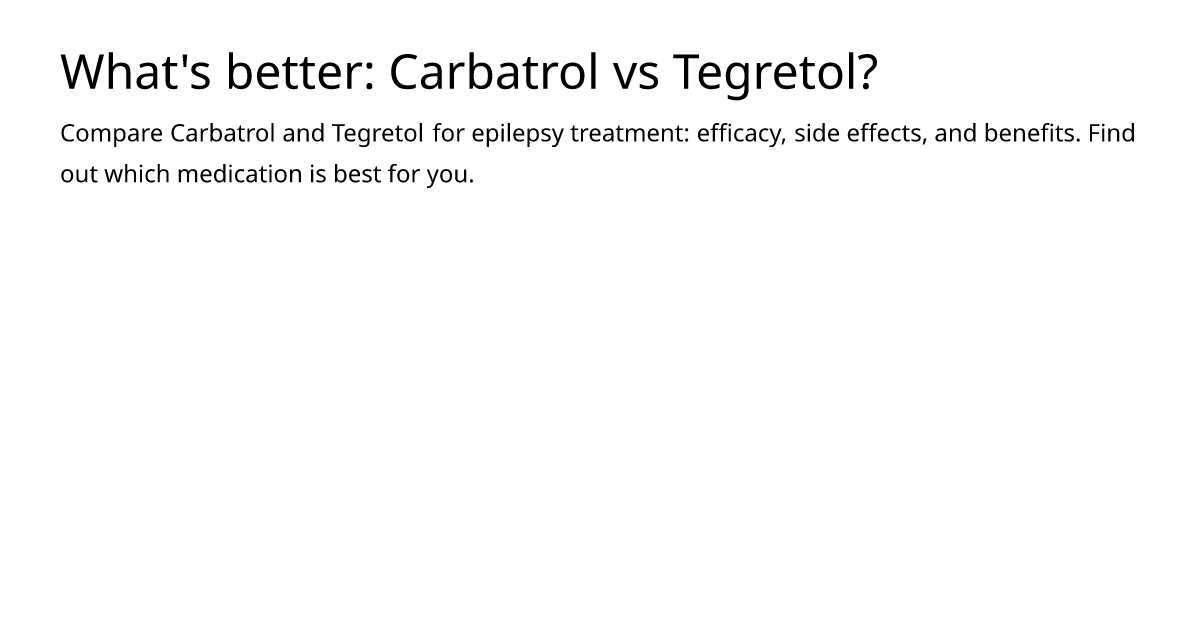 is tegretol better than gabapentin