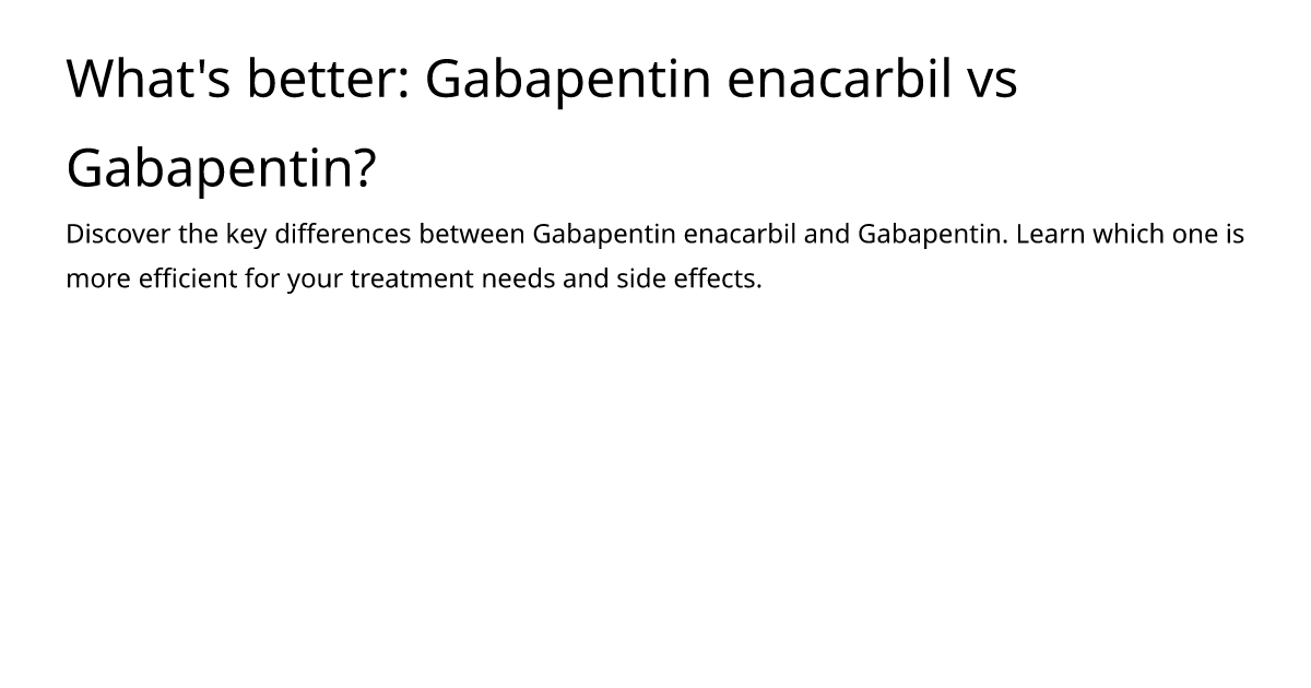 gabapentin enacarbil pain relief