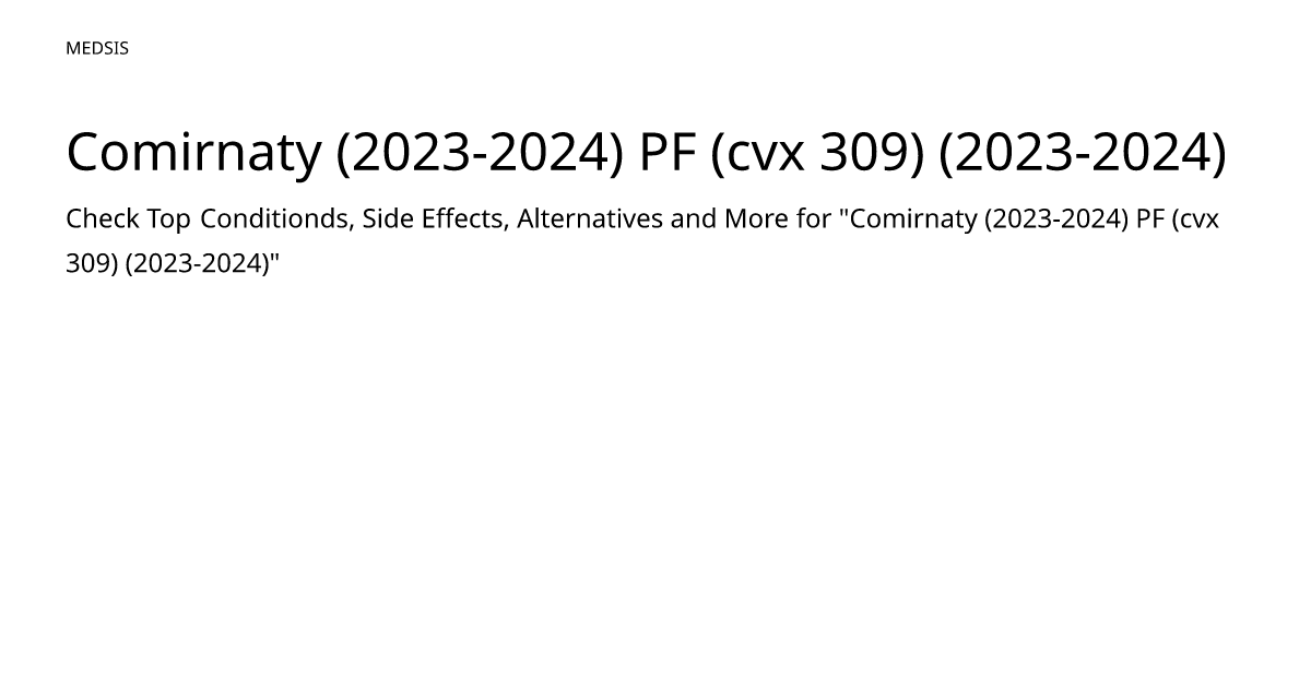 Comirnaty 2025 256gb