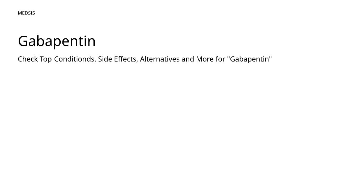 gabapentin heartbeat